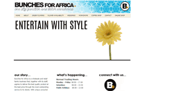 Desktop Screenshot of bunchesforafrica.com